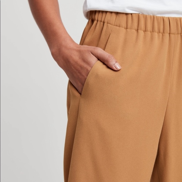 Aritzia Babaton Cohen Pant Cohen Size12/L mustard colour ⭐️⭐️⭐️⭐️ - Picture 7 of 14